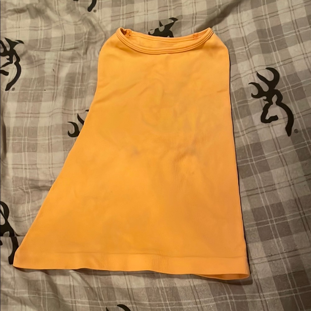 Free People Orange Tank Top